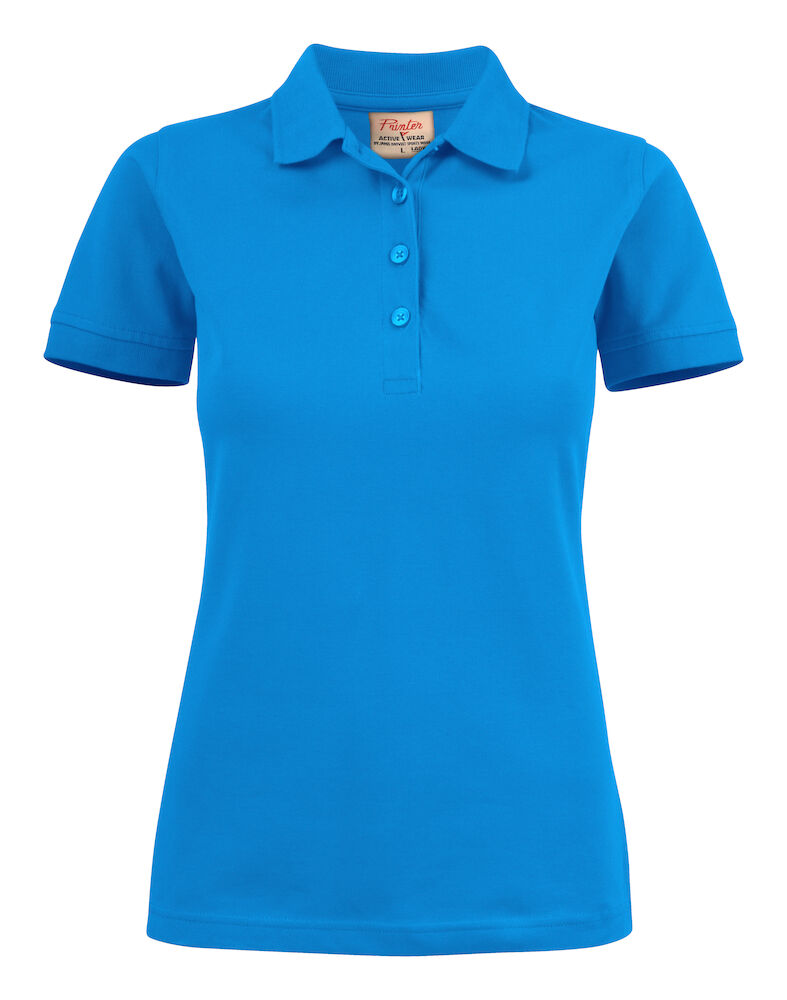 Printer - Surf Stretch Polo Pique Damen