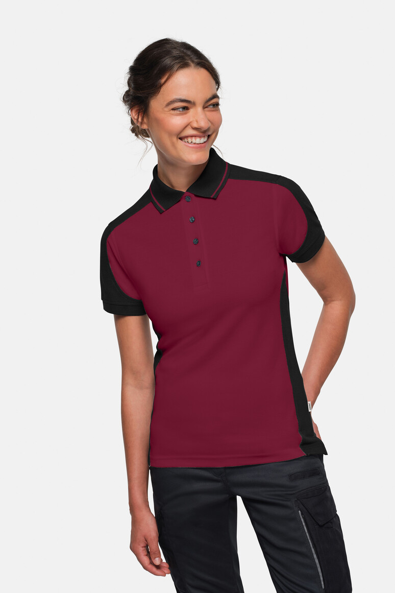 HAKRO - Poloshirt Contrast MIKRALINAR® ECO DAMEN HAKRO - Poloshirt Contrast MIKRALINAR® ECO DAMEN