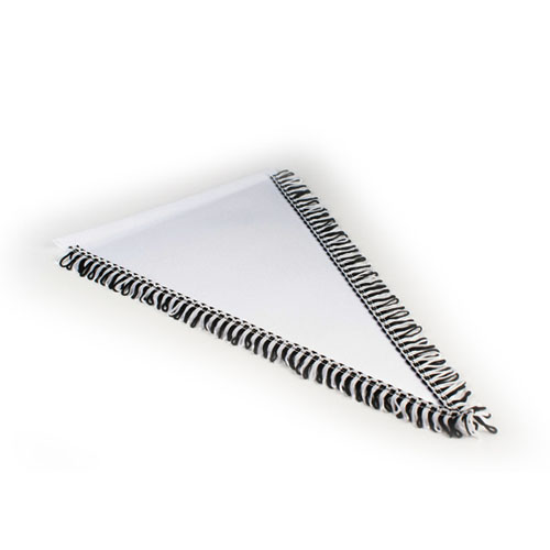 Dreieckswimpel Maxi, inkl. farbigen Druck (26x41cm)