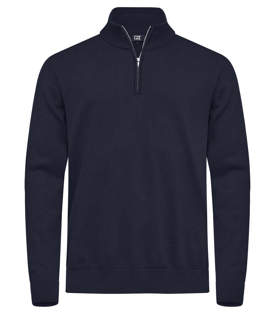 Cutter & Buck - 1/4 Zip Strickpullover Oakville Half Zip Sweater Men