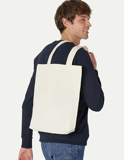 Tiger Cotton - Shopping Bag With Long Handles 