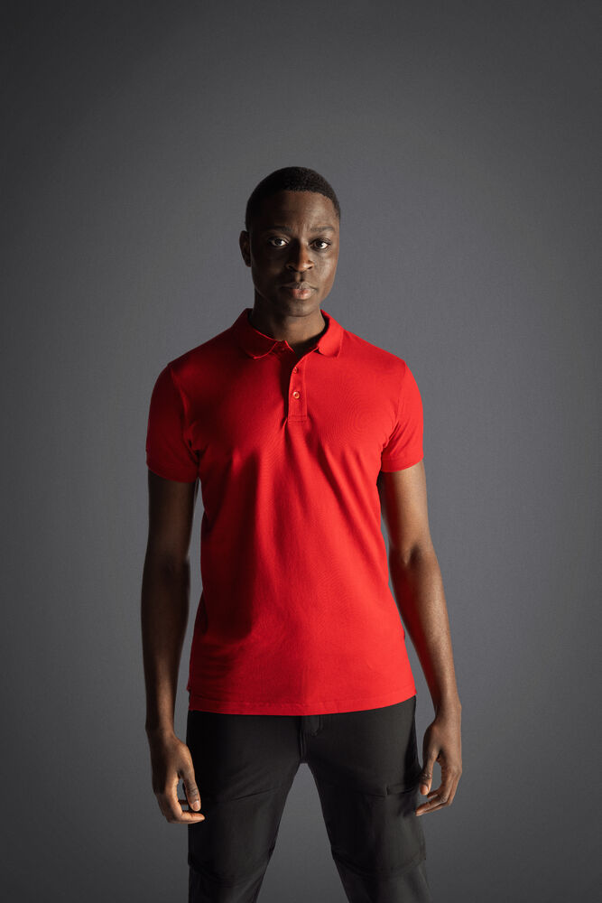 Printer - Surf Stretch Polo Pique Herren Printer - Surf Stretch Polo Pique Herren