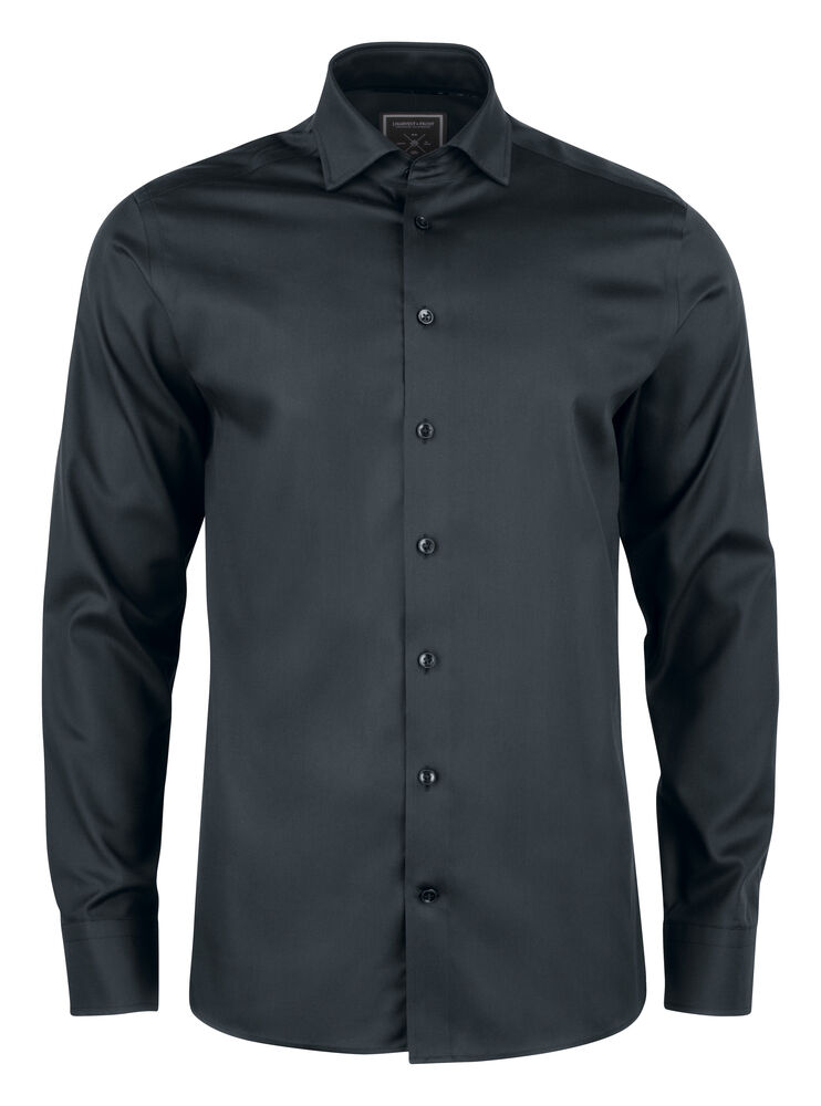 J. Harvest & Frost - BB60 Twill Hemd Regular Fit Herren
