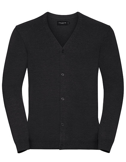 Russell - Men's V-Neck Knitted Cardigan