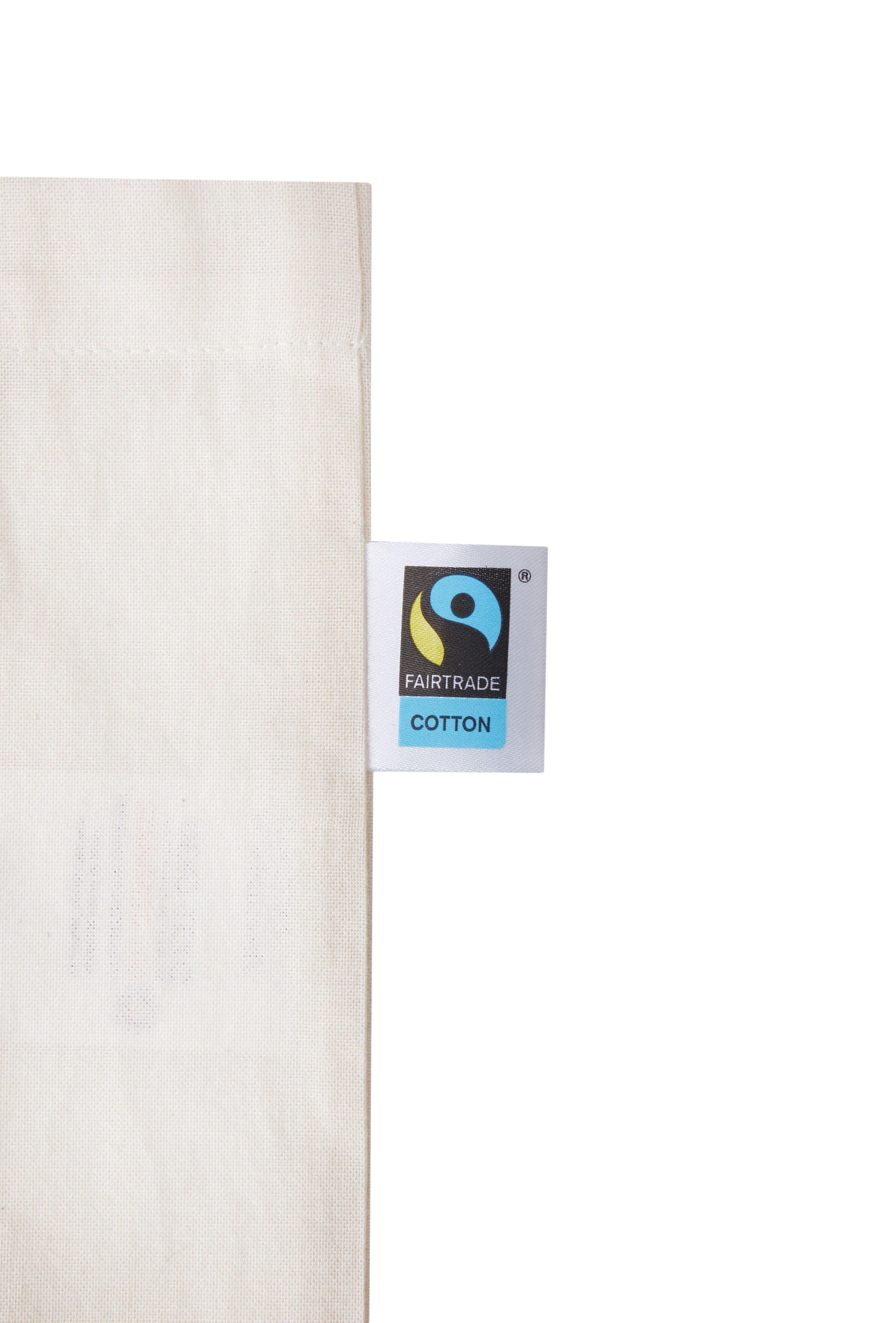 printwear - Baumwolltasche, Fairtrade-Baumwolle, lange Henkel 