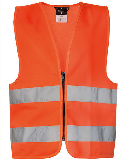 Korntex - Kids´ Safety Vest With Zipper Aalborg