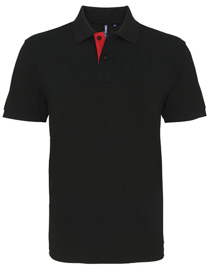 Asquith & Fox - Classic Fit Contrast Polo Men