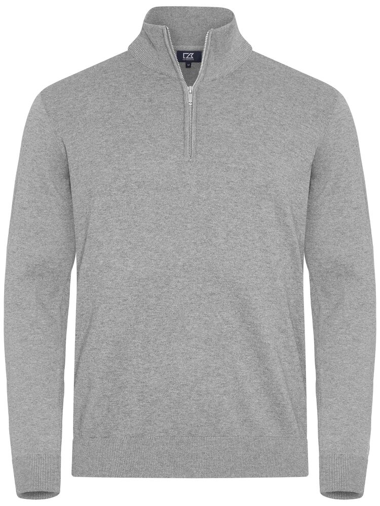 Cutter & Buck - 1/4 Zip Strickpullover Oakville Half Zip Sweater Men