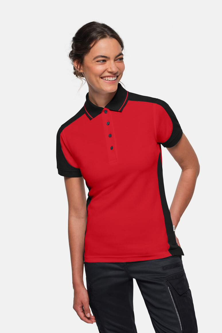 HAKRO - Poloshirt Contrast MIKRALINAR® ECO DAMEN HAKRO - Poloshirt Contrast MIKRALINAR® ECO DAMEN