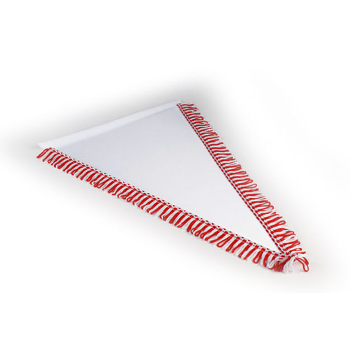 Dreieckswimpel Maxi, inkl. farbigen Druck (26x41cm)