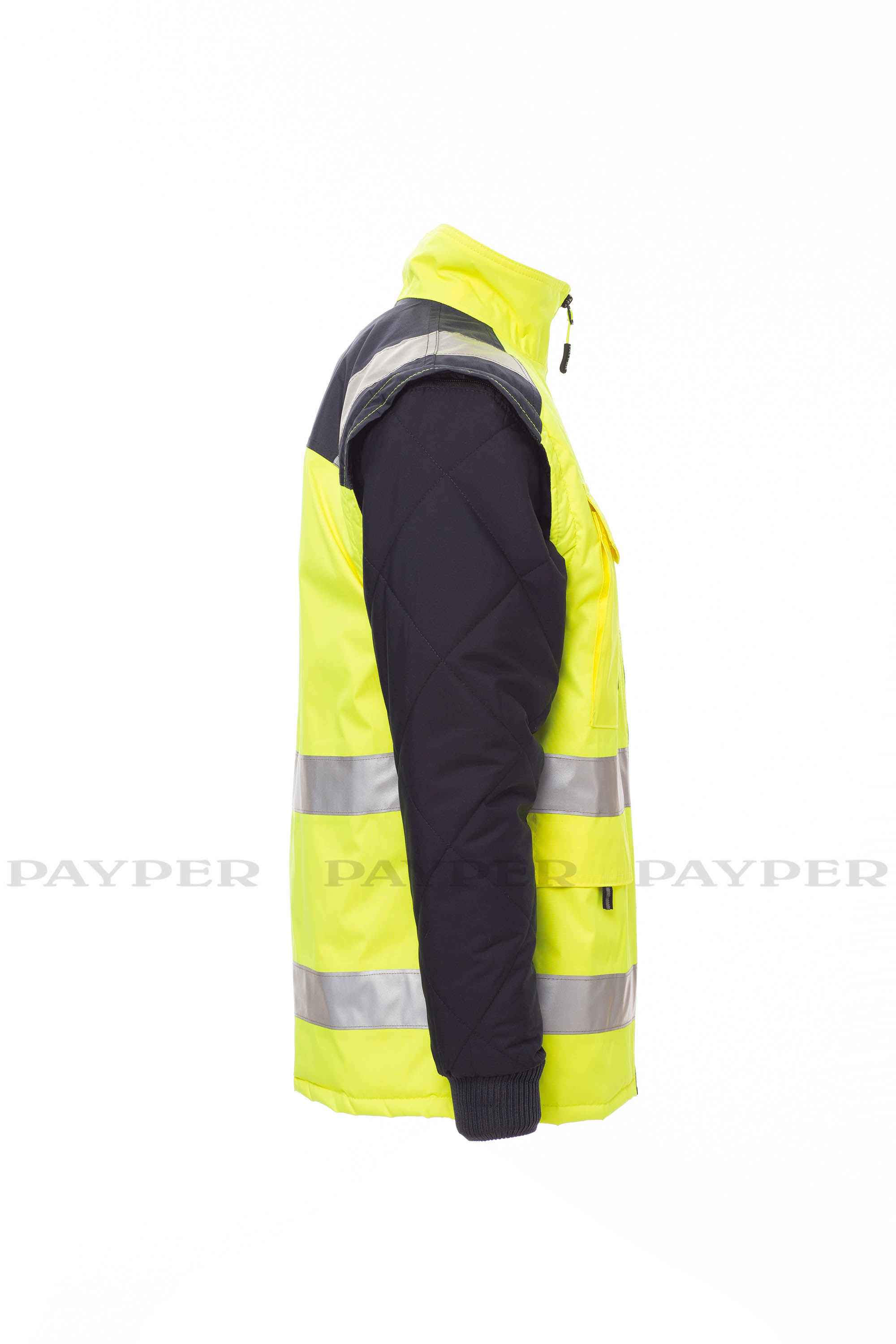 Payper - gefütterte Warnschutzjacke /-Weste Hiway