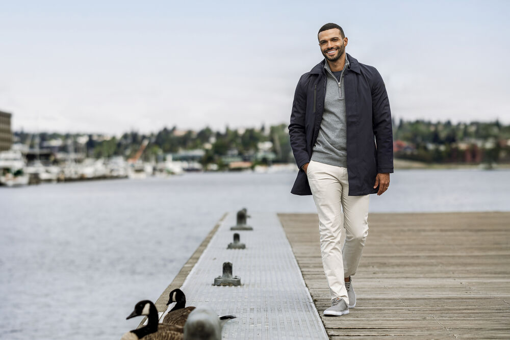 Cutter & Buck - 1/4 Zip Strickpullover Oakville Half Zip Sweater Men