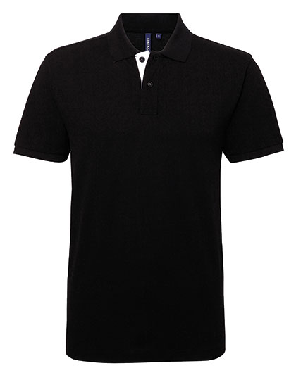 Asquith & Fox - Classic Fit Contrast Polo Men