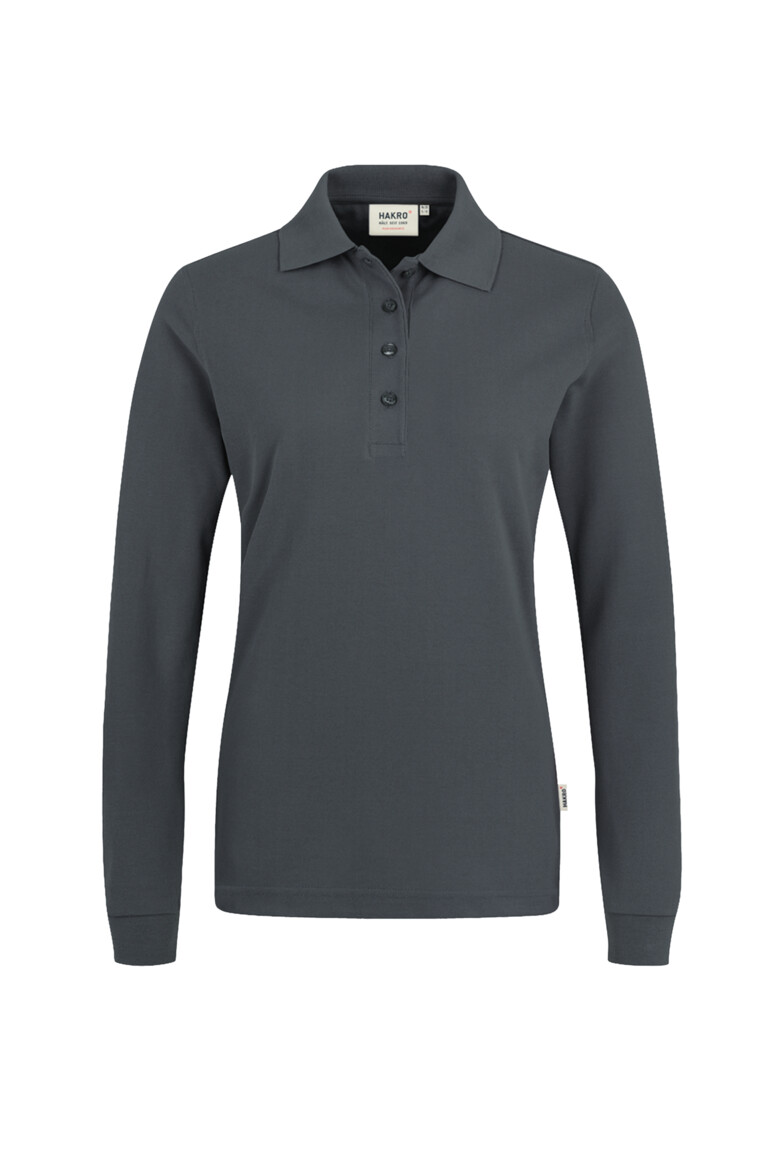 HAKRO - Longsleeve-Poloshirt MIKRALINAR® Damen